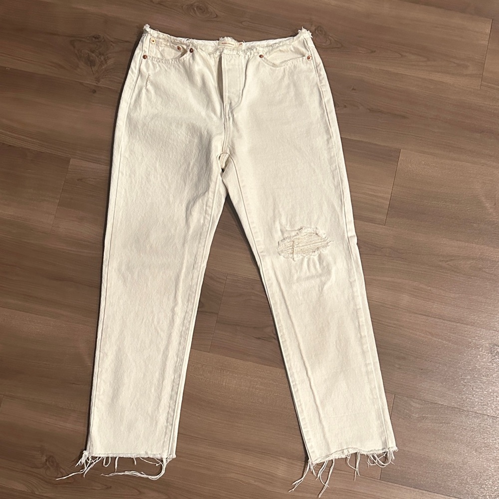 Levi’s White Jeans